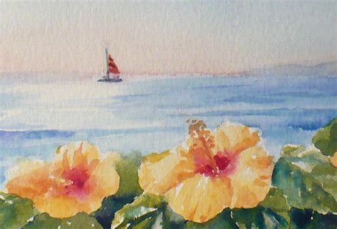 Zeh Original Art Blog Watercolor And Oil Paintings Hawaii Seascape
