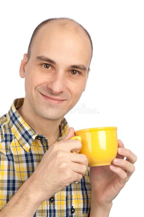 Young Man Drinking Coffee Stock Image Image Of Fresh 20016617