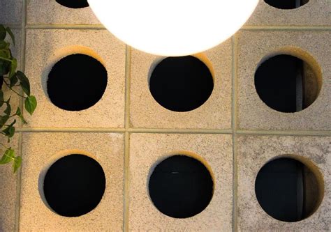 180mm Diameter Circular Void Breeze Blocks By Cubic Products Breeze