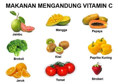 Contoh Makanan Vitamin C At Cermati