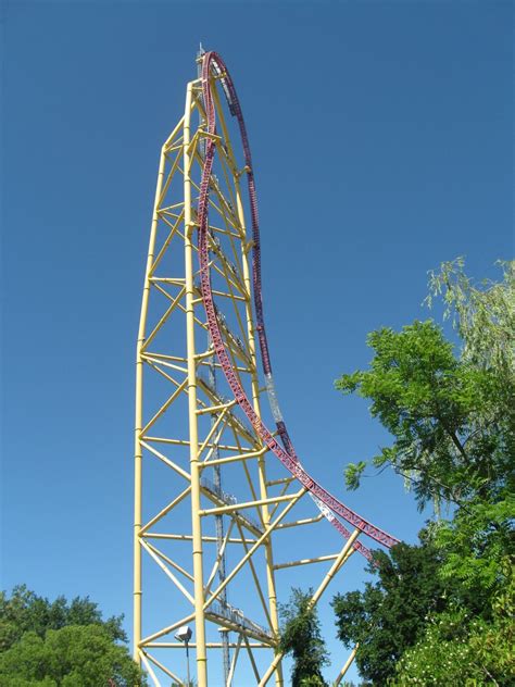 Top Thrill Roller Coaster. Top Thrill Dragster: Race for the Sky ...