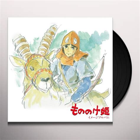 joe hisaishi lp princess mononoke image album original soundtrack vinyl