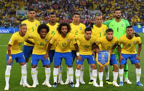 Seleção Brasileira Copa2018 Foto Gazetaesportiva Brazil Football Team