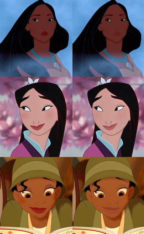 Disney Princesses Without Makeup Gen 3 By Meganekkoyong On Deviantart