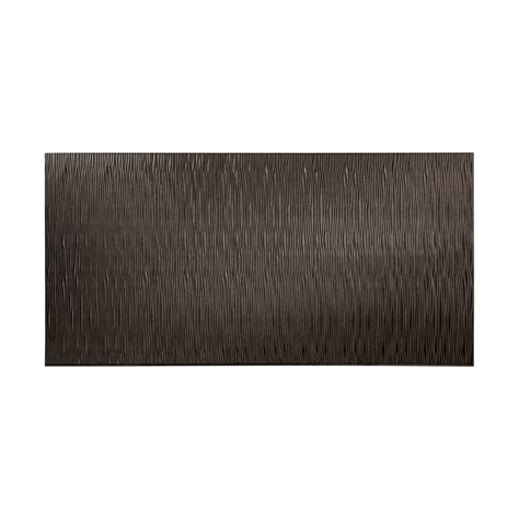 Fasade Waves Vertical Smoked Pewter Decorative Wall Panel Fast And