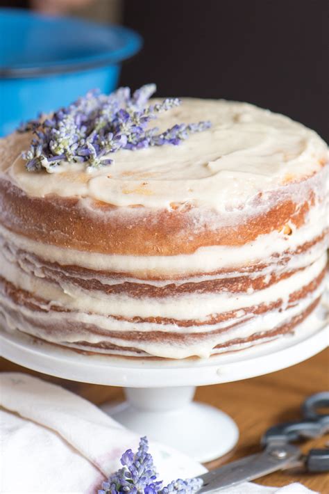 Vanilla Lavender Cake The Recipe Wench