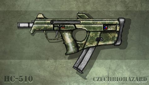 Fictional Firearm Hc 510 Submachine Gun By Czechbiohazard On Deviantart