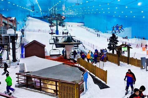Snow Skiing Dubai Mall Ice Rink Packed Sightseeing Day Tour In For Families