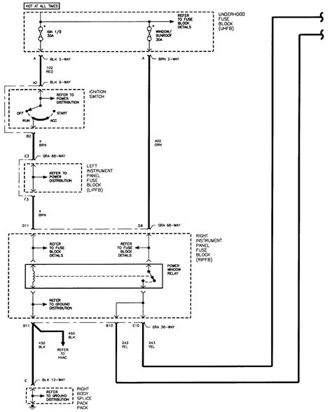 wiring diagram  saturn lw power windows