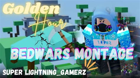 Roblox Bedwars Golden Hour Montage Youtube