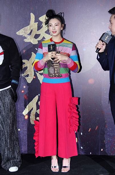 Zhang Yuqi Promotes New Film In Beijing Photos And Images Getty Images