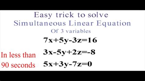 How To Solve Variable Equations Vlr Eng Br