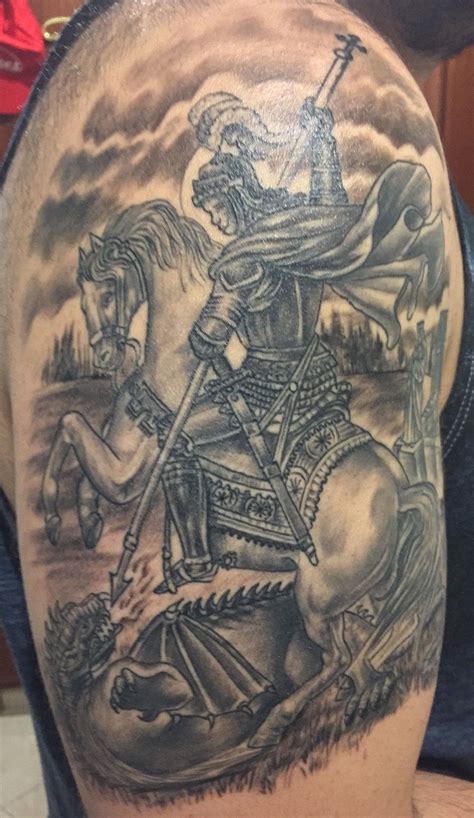 Generally after potential customers find our previous saint george design article we are asked is the picture available and how much to buy the design. Pin em Tattoos
