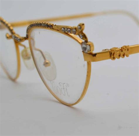 Tofi Vintage Gold Plated Frames Vintage Womens Eyeglasses