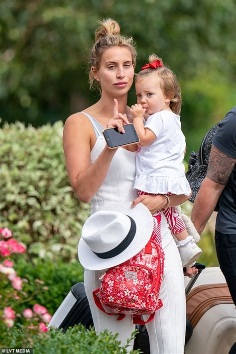 Ferne Mccann Jets Off To Marbella With Daughter Sunday Daily Mail Online