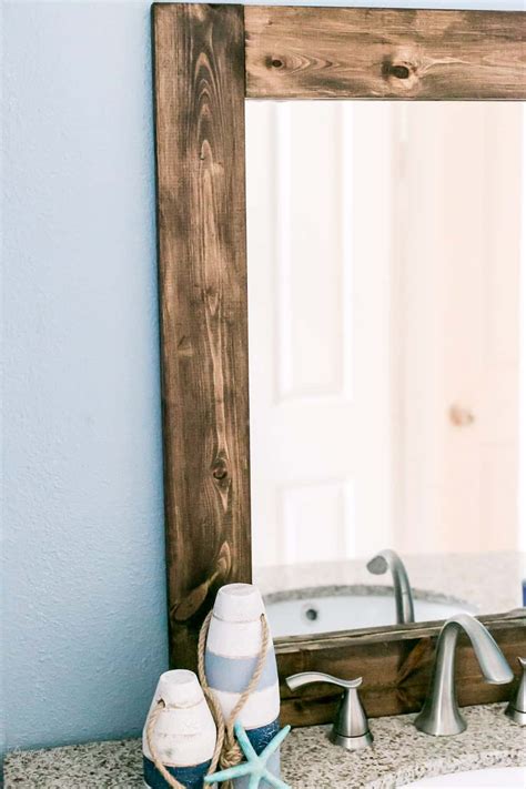 25 Most Popular Bathroom Mirrors For 2020 Rustic Wood Frame Bathroom