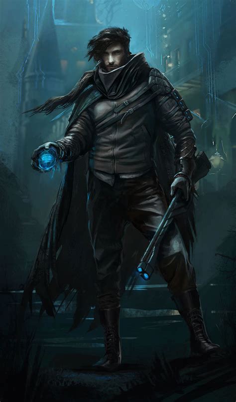Artstation Rogue Character Concept Gabriel Yeganyan Fantasy Male