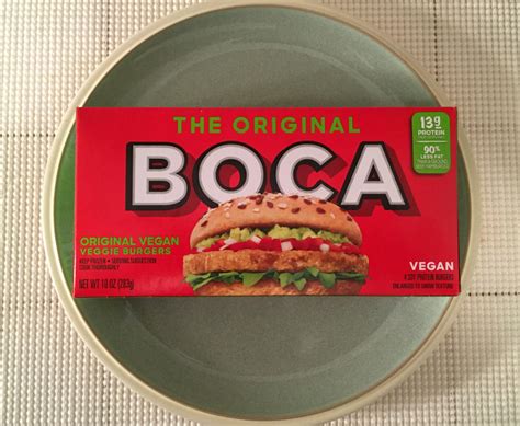 Boca Original Vegan Veggie Burgers Review Freezer Meal Frenzy