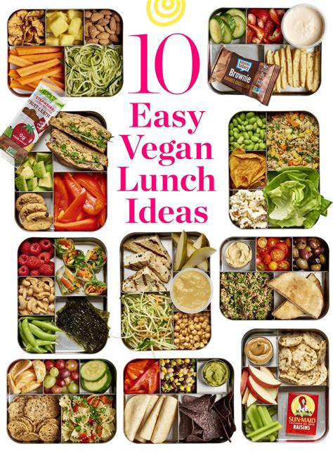 10 easy vegan lunch box ideas easy vegan lunch vegan lunch recipes vegan school lunch