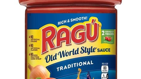30 Ragu Sauce Nutrition Label Label Design Ideas 2020