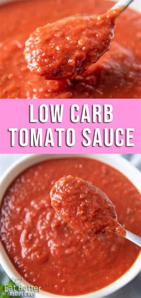 Low Carb Homemade Tomato Sauce In 5 Minutes Keto No Add Sugar