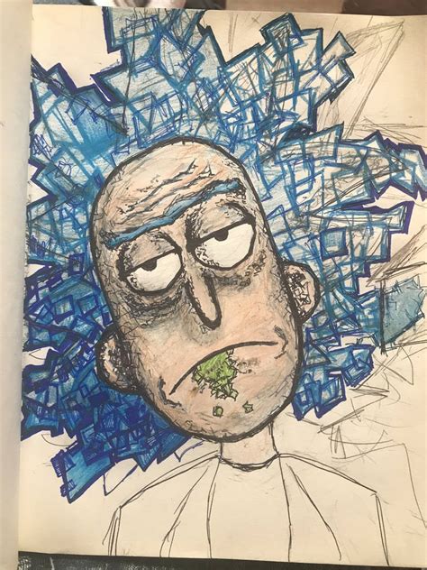 Rick Is Cubism Not Finished By Artistkeebs On Deviantart