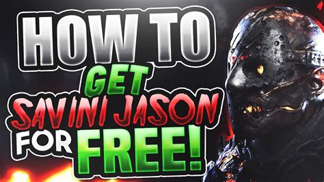 How To Get Savini Jason Free In F13 60 Value Youtube