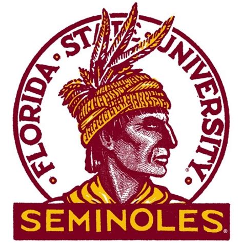 Old Logo Fsu Florida State Football College Logo