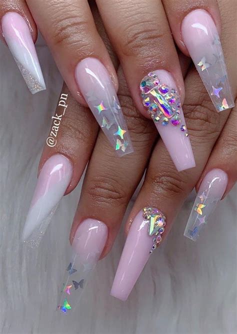 The 85 Best Long Acrylic Coffin Nail Ideas For This Spring And Summer
