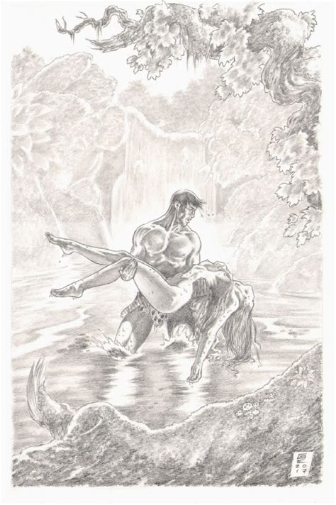 Tarzan And Jane NUDE In Gene Espy S All The Latest SOLD Art Comic