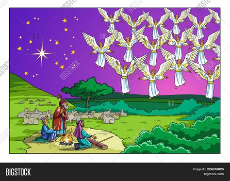 Choir Angels Appeared Image And Photo Free Trial Bigstock
