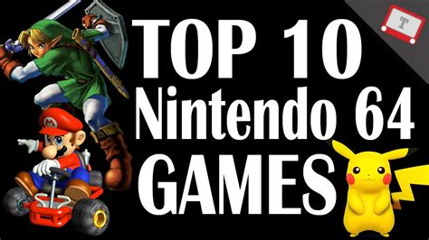 Top 10 Nintendo 64 Games Youtube
