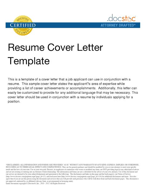 Template Of A Cover Page For Resume Free Sample Resumes Download