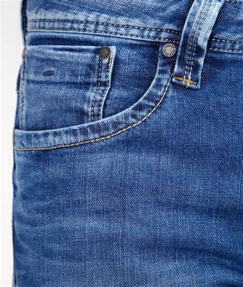 Light Blue Jeans Denim Mens Size 30 Regular Fit Straight Leg Pepe Cash