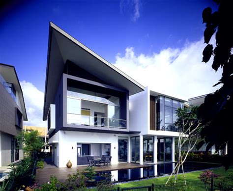 Modern House At Small Area In Sentosa Cove Digsdigs