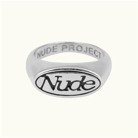 Hombre Mujer Ring Silver Joyas Nude Project Megan Mccooey
