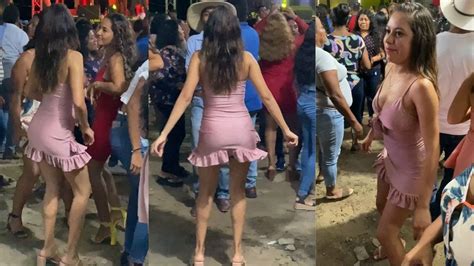 La Chica De Rosa Bailando Con Los Del Sabor En Copala Guerrero 2021