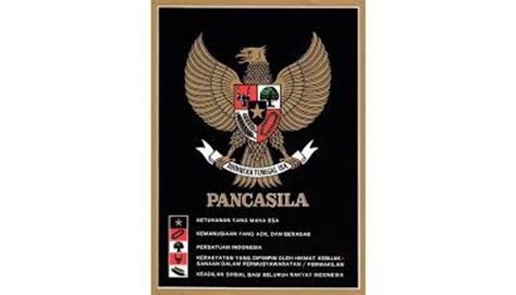 Siplah Poster Garuda Pancasila Bingkai
