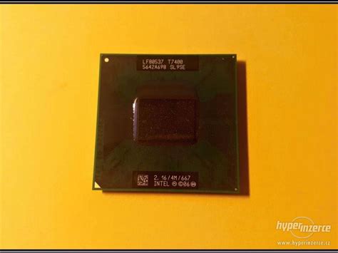 Intel Core 2 Duo T7400 2 16 GHz SL9SE Bazar Hyperinzerce Cz