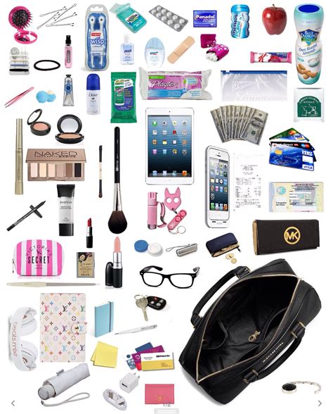 Purse Must Haves Purse Essentials School Survival Kits Backpack