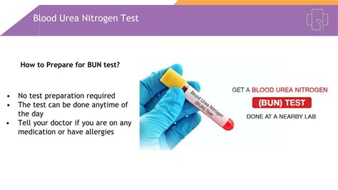 Ppt Overview Of Blood Urea Nitrogen Bun Test Powerpoint