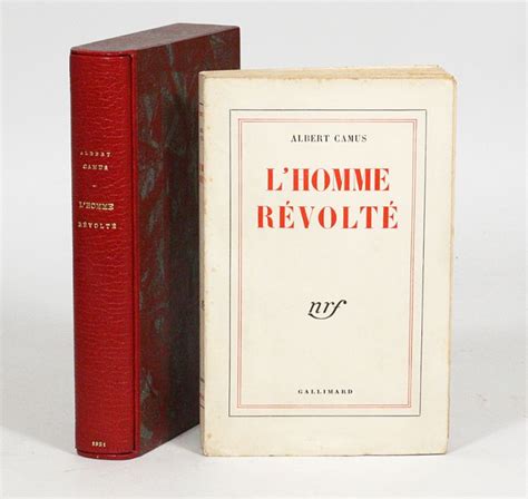 Lhomme Révolté The Rebel Albert Camus First Edition