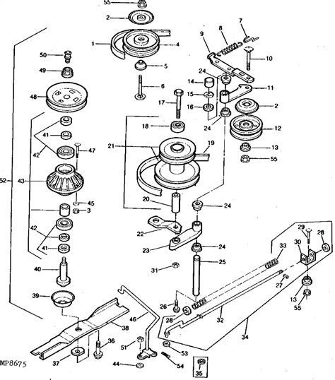 John Deere 185 Hydro Parts Diagram