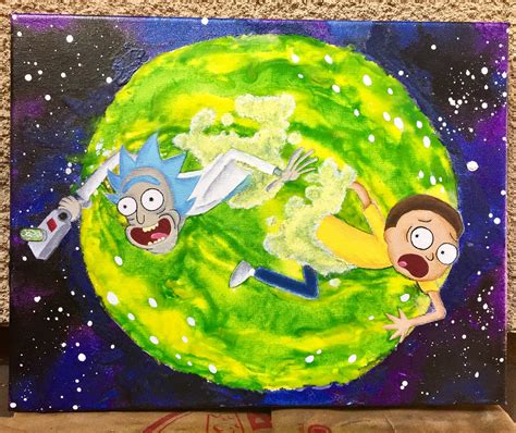 The Best 9 Rick And Morty Painting Ideas Sswghrye75wtjsy7ywy