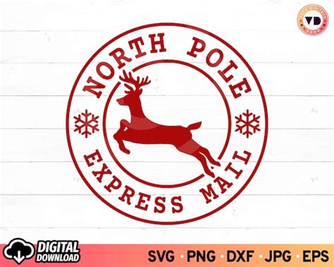 Clip Art Art And Collectibles Post North Pole Mail Express Post Svg Mail