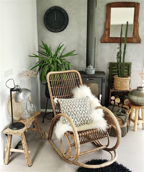 But there's also the element of appearance that can. Sheepskin Cody, smooth | Arm chairs living room, Rocking chair nursery, Rattan rocking chair
