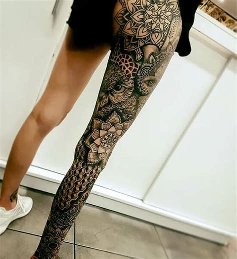 top 20 beautiful leg tattoos for women in 2023