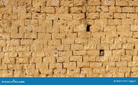 Mud Adobe Wall Texture Stock Image Image Of Texture 35511179