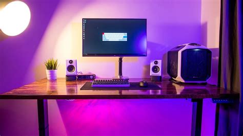 Clean Minimal Modern Desk Setup Youtube