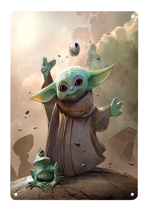 Baby Yoda Poster Ubicaciondepersonascdmxgobmx